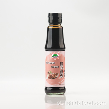 Molho de Teriyaki da garrafa de vidro da tabela 150ml